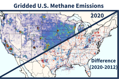 U.S. Gridded Methane Emissions