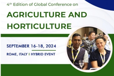 4<sup>th</sup> Edition of Global Conference on Agriculture and Horticulture