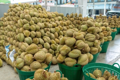 Coffee, rice, and durian prices skyrocket