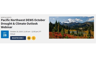 Pacific Northwest Drought Early Warning System: October Drought & Climate Outlook