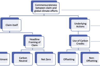 Understanding the Use of Carbon Credits by Companies: A review of the defining elements of corporate climate claims