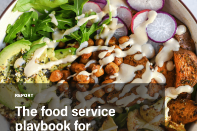 The Food Service Playbook for Promoting Sustainable Food Choices