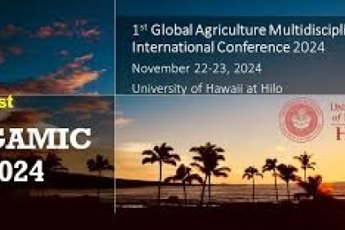 1<sup>st</sup> Global Agriculture Multidisciplinary International Conference (GAMIC 2024)