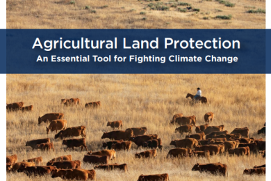 Agricultural Land Protection: An Essential Tool for Fighting Climate Change