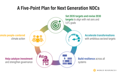 Next-generation Climate Targets: A 5-Point Plan for NDCs