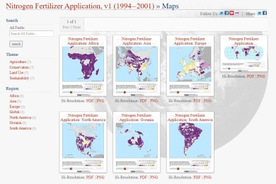 NASA Socioeconomic Data and Applications Center - Global Agricultural Inputs