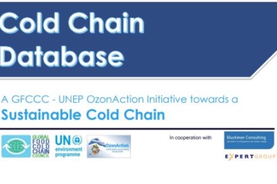 Cold Chain Database and Modelling Initiative