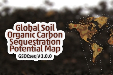 Global Soil Organic Carbon Sequestration Potential (GSOCseq) Map