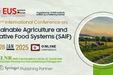 Sustainable Agriculture and innovative Food Systems (SAIF) – 2<sup>nd</sup> Edition