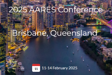 The 2025 Conference of the Australasian Agricultural and Resource Economics Society (AARES)