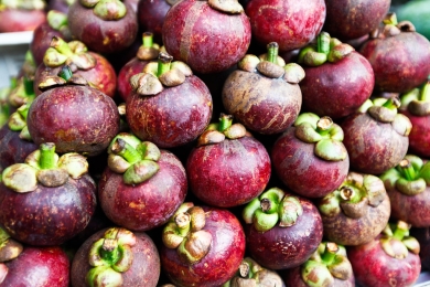 Measuring damaged skin of mangosteen using image processing