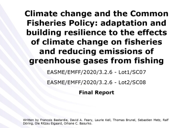 EU: Climate Change and the Common Fisheries Policy
