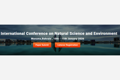 International Conference on Natural Science and Environment (ICNSE – 2026)