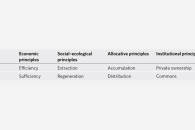 Sustainable agrifood systems for a post- growth world