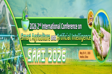 The 2nd International Conference on Smart Agriculture and Artificial Intelligence (SAAI 2026)
