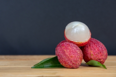 Imported Australian lychees fly off shelves at $30 per kilo
