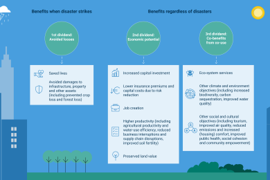 Making agriculture, energy and transport climate resilient: how much money is required and what will it deliver?
