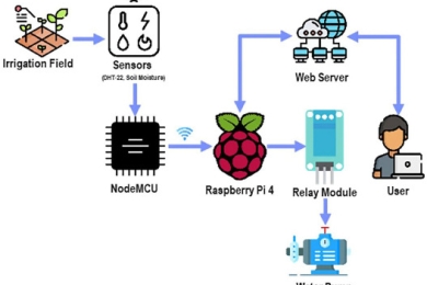 IoT-enabled solar-powered smart irrigation for precision agriculture