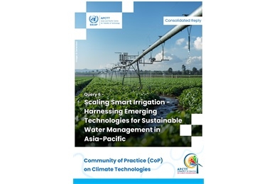 Scaling Smart Irrigation - Harnessing Emerging Technologies for Sustainable Water Management in Asia-Pacific