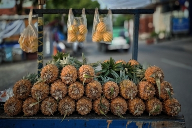 Entrepreneur turns pineapple waste into nutritious cattle feed in Tangail